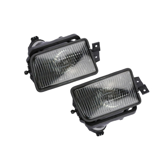 Front Left Right Bumper Fog Light Lamp With Bulb For 5' E34 525i 530i 535i