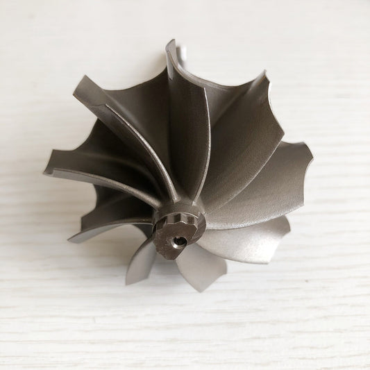 TD06H 58.8/67.2 mm 9-blade turbine wheel/turbine shaft and wheel/turbine wheel and shaft