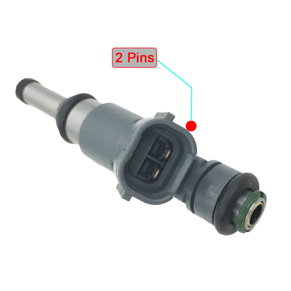 4PCS Fuel Injectors 16600-EA00A for Nissan Frontier 2.5L l4 QR25DE 2005-2019
