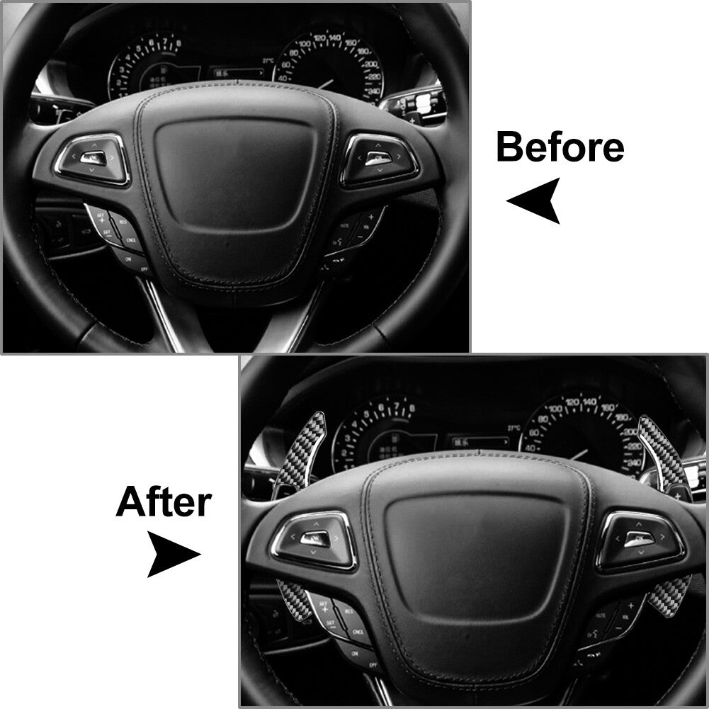 Steering Wheel Shifter Paddle Extension for Ford Fusion Mondeo For