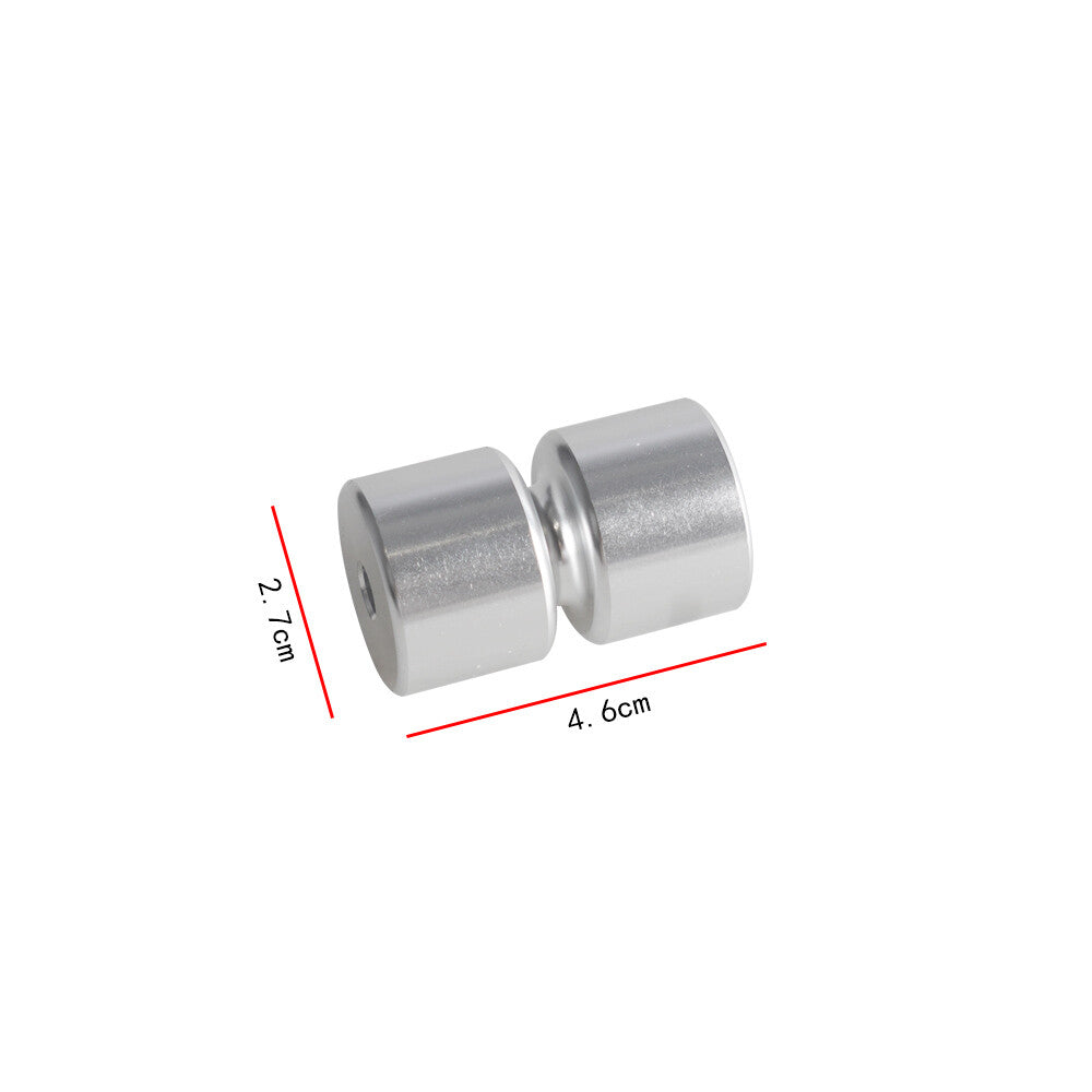 2 Pack Aluminum Alloy Trailer Tailgate Lift Assist Rollers Kit Washer Pins Rings