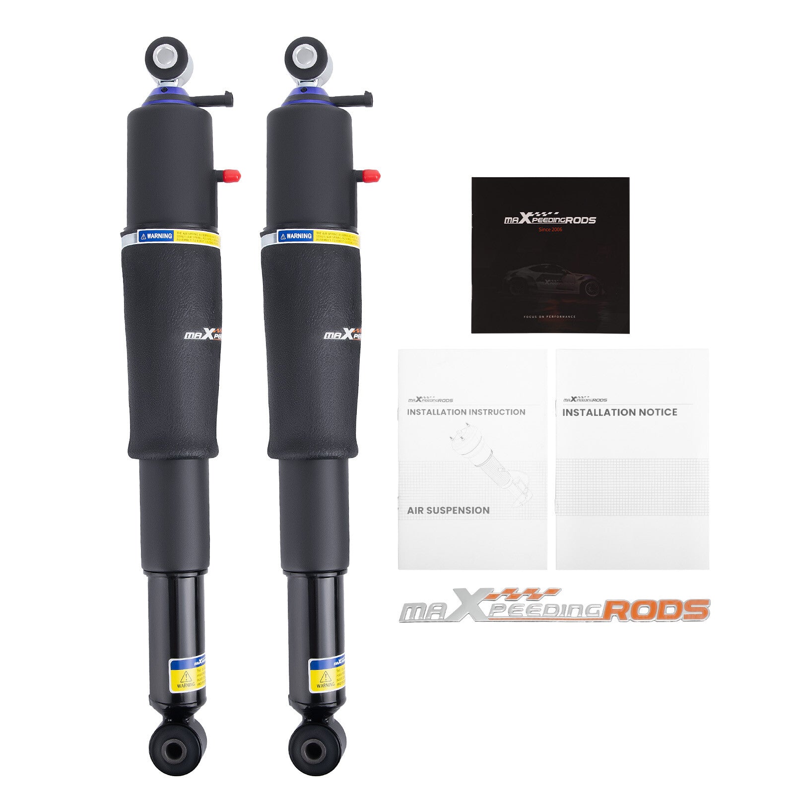 Rear Air Suspension Shock Pair for Chevy for GMC for Cadillac 25979391