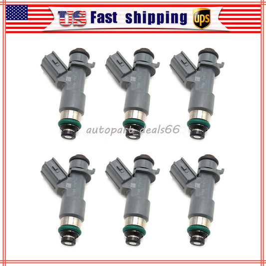 6X Fuel injectors for Honda Accord for Acura MDX TL TSX 3.5L 3.7L 16450-R70-A01