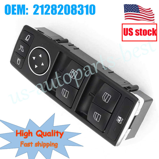 Power Window Switch for Mercedes Benz W204 W212 E350 E400 E550 C300 A2128208310