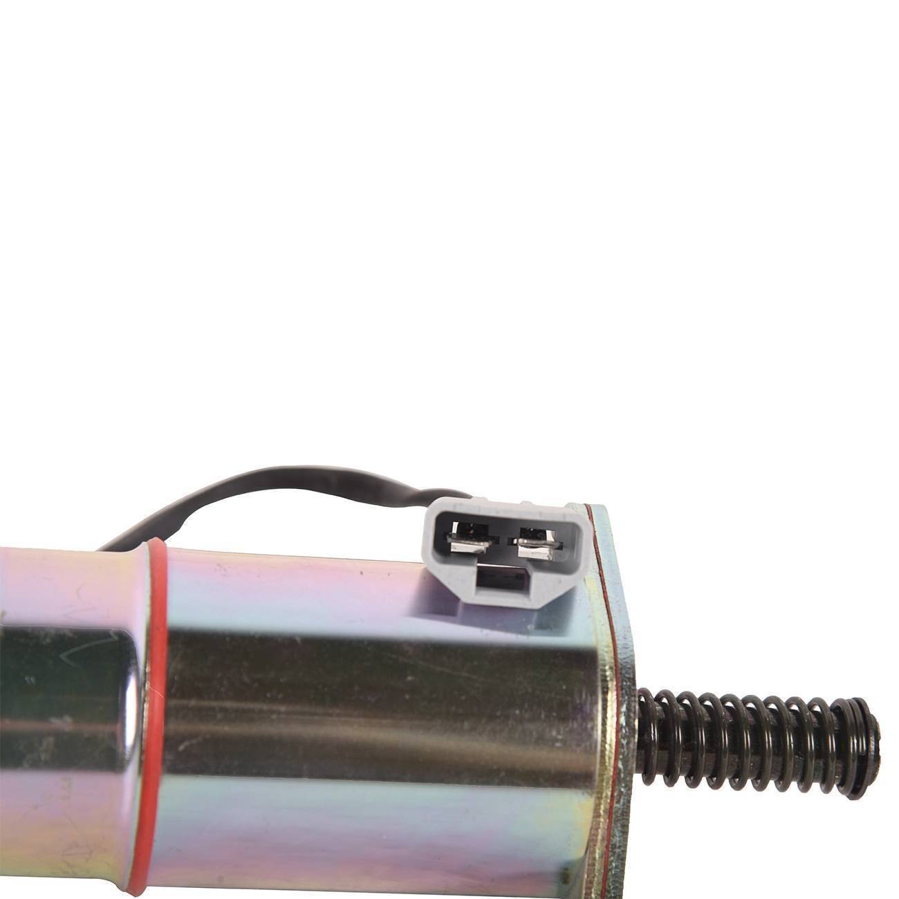 Heavy-duty fuel solenoid valve DS8923206 for Detroit 8.2L 12V diesel engines.