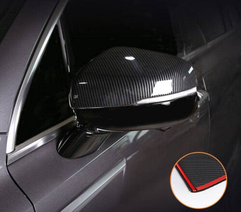 for Kia Sorento 2021-2023 Carbon Fiber Side Rearview Mirror Caps Cover trim