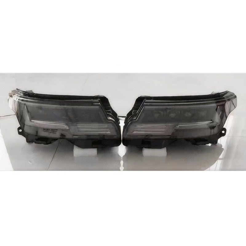 Pair 2024 4 Lens Headlight Assembly for Range Rover Vogue 13-23 No Bumper Change