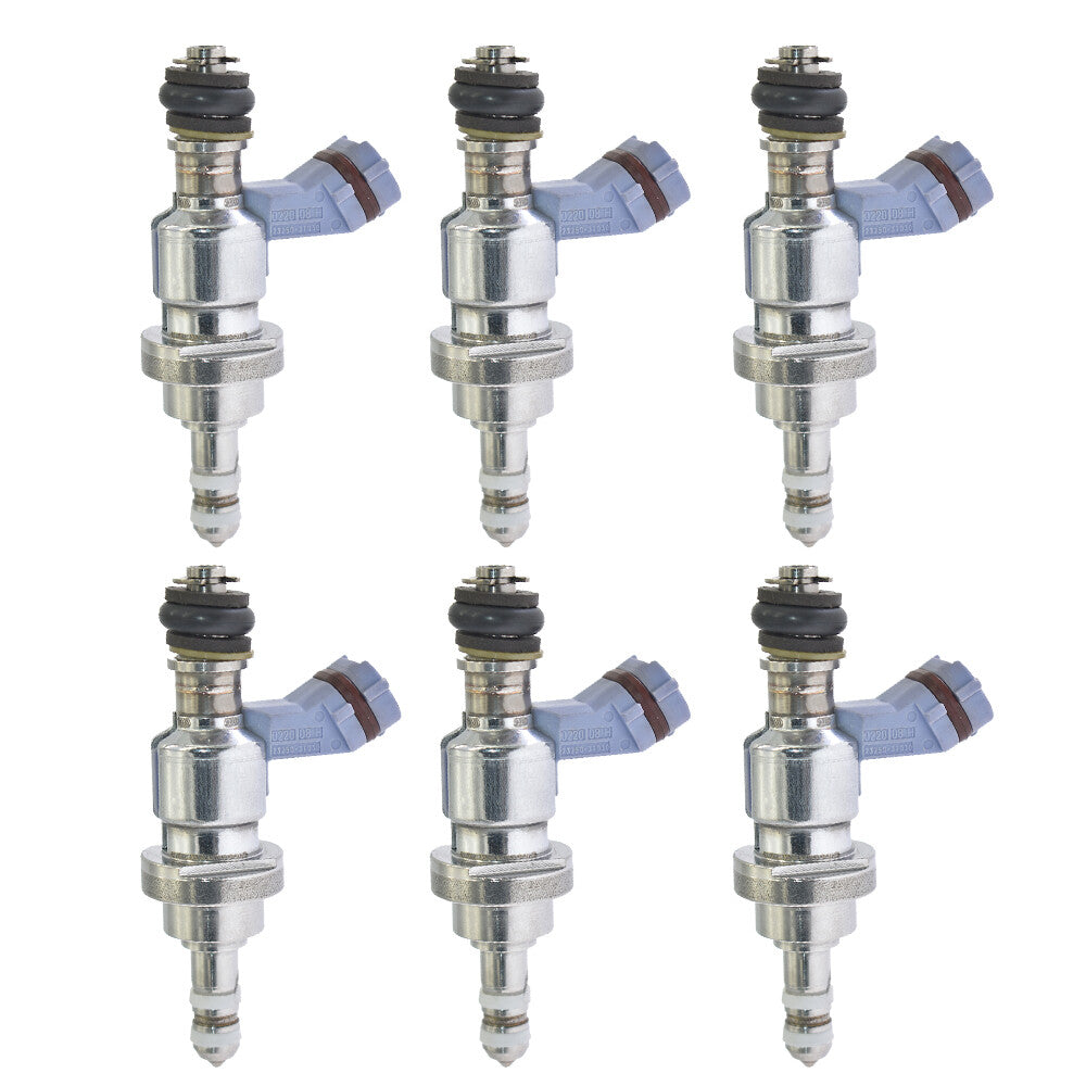 6X Fuel Injector For 07-17 for Lexus LS460 IS350 GS350 LS600h IS F 23250-31030 FJ777