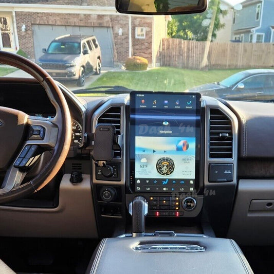 Android 13.0 for Tesla Radio Vertical Screen GPS for Ford F150 F250 F350 2015-2022