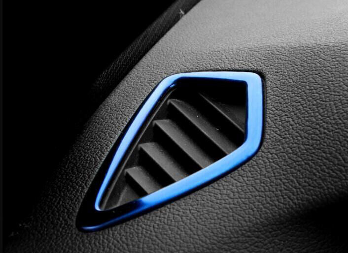 Fit for BMW 5 Series G30 2018-2022 Vent Trim Blue Steel Dashboard LR Air Outlet