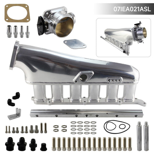 Intake Manifold Kit Throttle Body 90mm Fuel Rail for Toyota Supra IS300 2JZ-GE