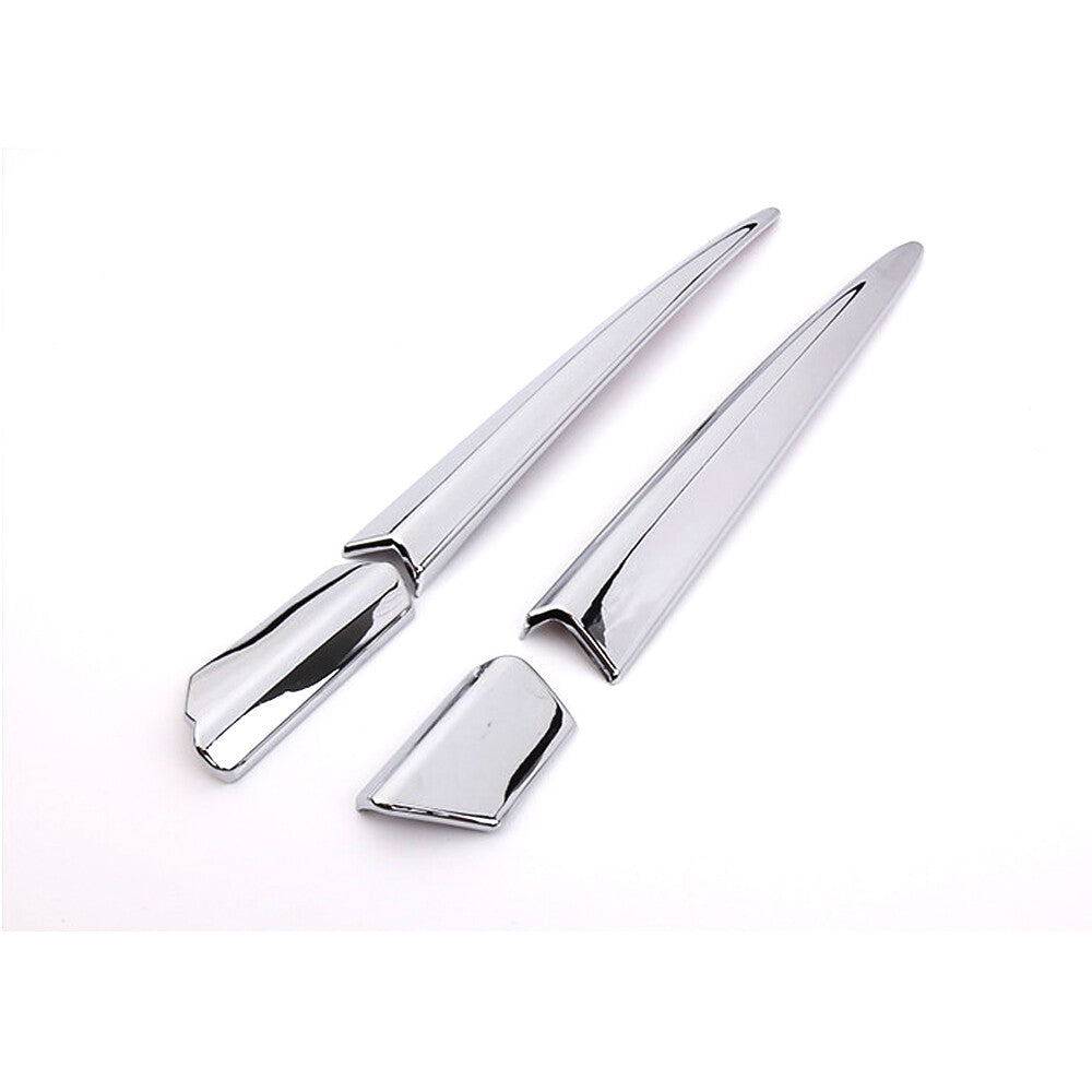 Rear View Mirror Chrome Side Pillar Decor Trim Cover for Honda for Civic 2016¨C2020