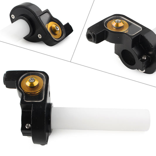 Twist Throttle Grip Housing Fit for Honda XR CRF50 70 SSR KLX 110 PIT Dirt Bike Gold