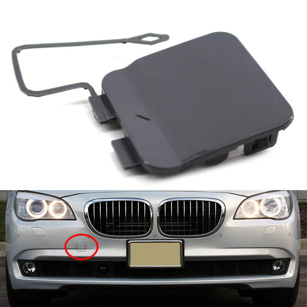 Front Bumper Tow Hook Eye Cover for BMW 7 Series F01 F02 2009-2012 Auto