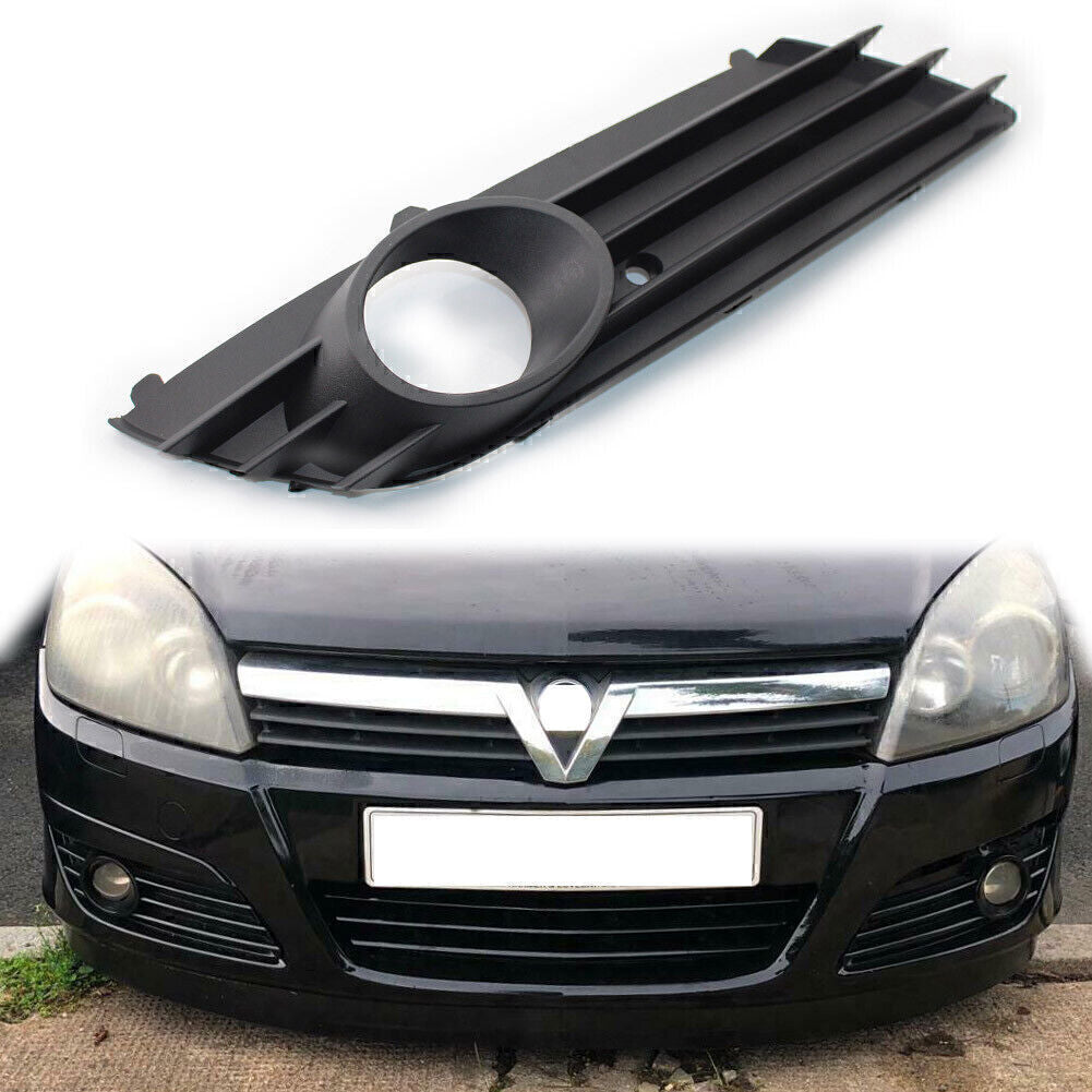 Fit for Vauxhall Astra H 2004-2007 06 Right Front Bumper Lower Grille Fog Light Hole