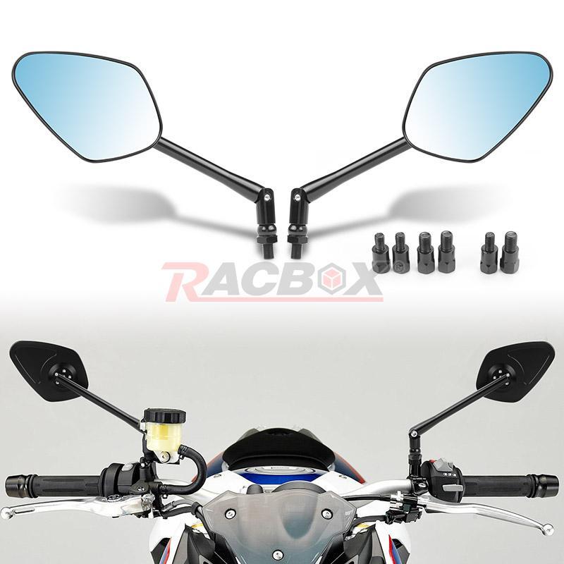 Universal CNC Aluminum Rear Side Rear View Mirror Motorcycle Scooter Street Bike