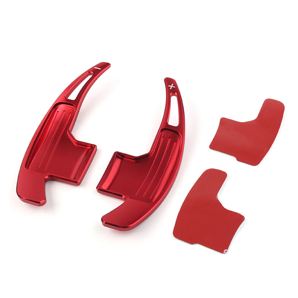 Steering Wheel Shift Shifter Paddle Extension For 2015-21 2020 for Ford for Mustang Red