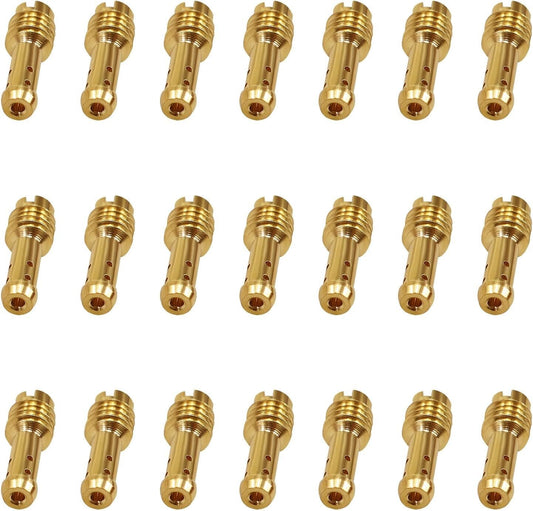 21pcs 8 Bleed Holes Pilot Jet for VM/210 AX100 EN GN TZR TMS Carburetor