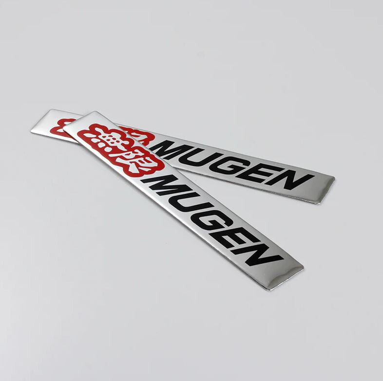 Mugen car rear sticker boots, trunk side badges for Mazda for Infiniti 2-piece set