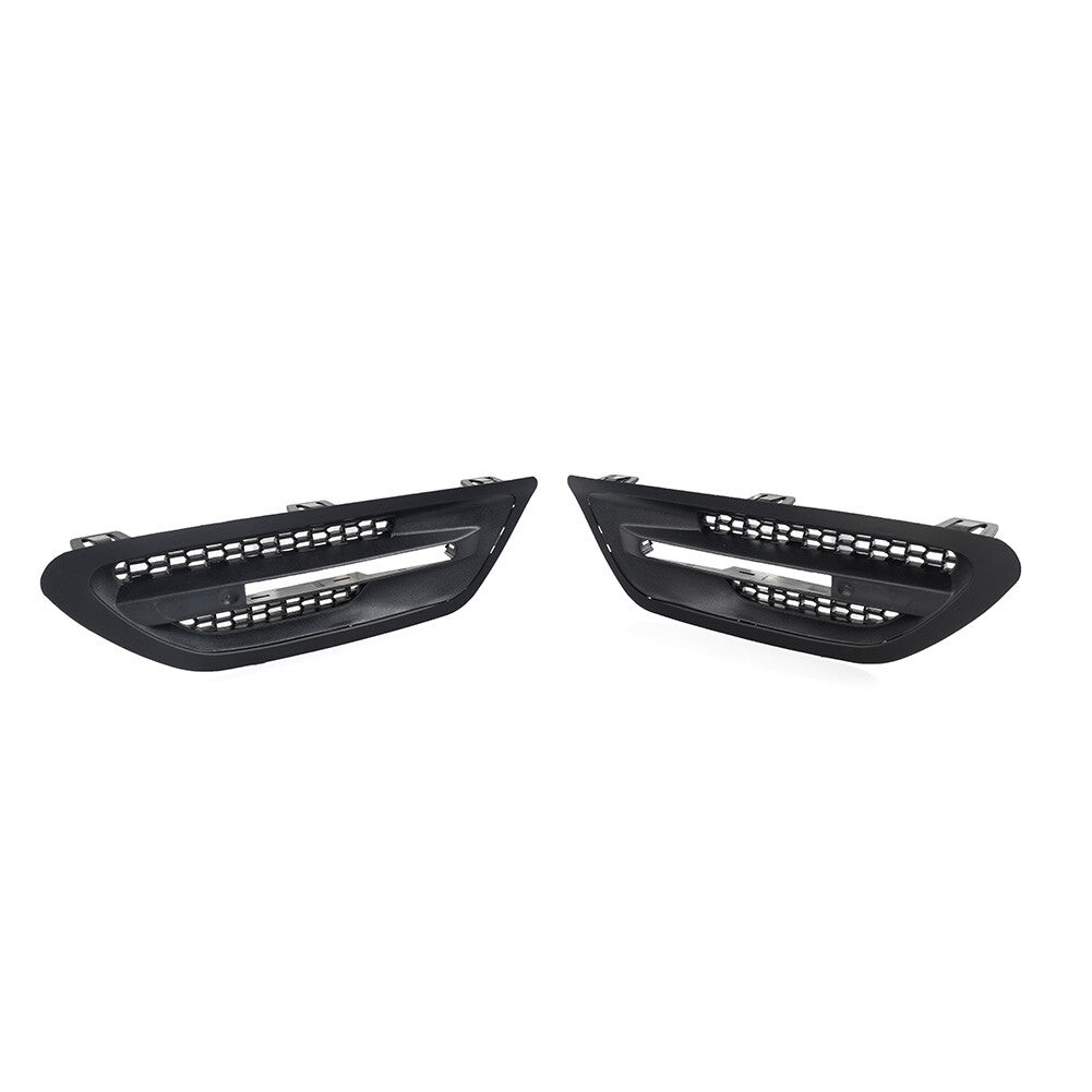 Side Fender Grille Air Vent Outlet Cover Trim Matt for BMW 5-Series F10 M5 Sedan