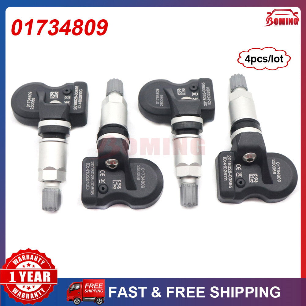 4x TPMS Tire Pressure Sensor for Geely Emgrand EV450 Vision 01734809