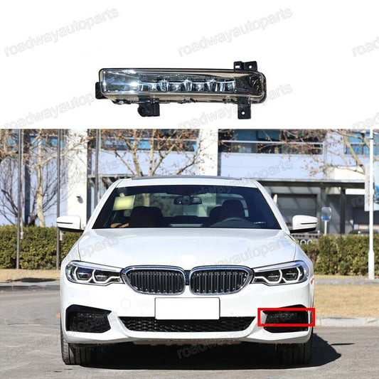 Left LED DRL Fog Driving Light Lamp Fit for BMW 5 Series G38 M Sport 2018-2020