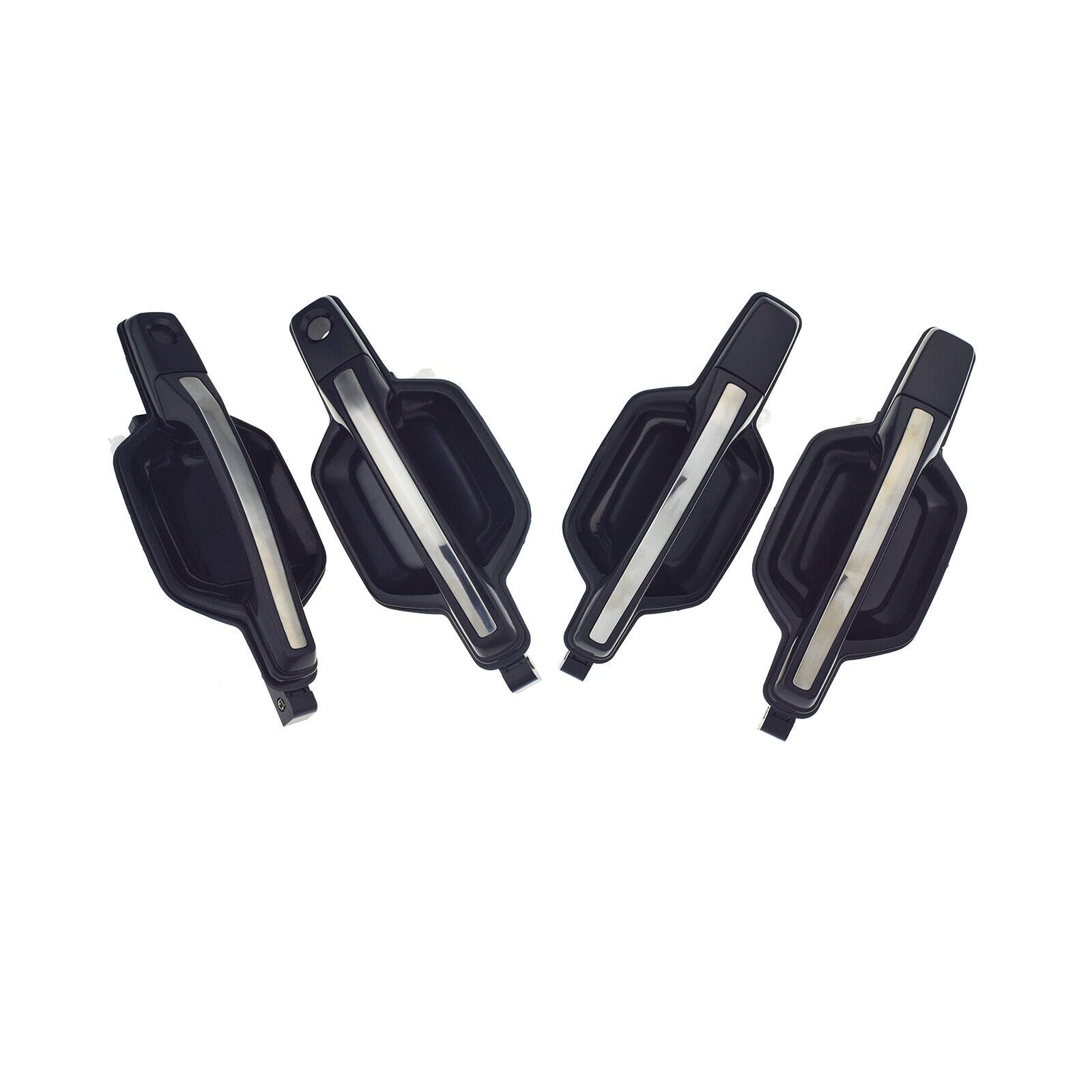 Outside Door Handle Black Chrome for 01-06 for Mitsubishi Montero MR653471 MR653473