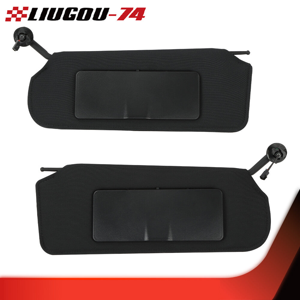 Suitable for 1997-2004 for Corvette sun visor vanity mirror C5, 1 pair of sun visors.