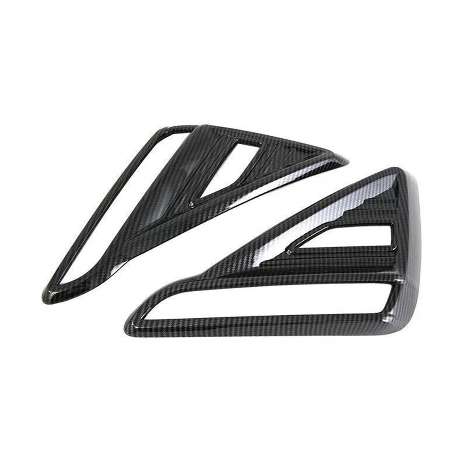 Carbon Fiber Rear Fog Light Mould Cover Trims for Kia Forte 2019-2021 Accessory