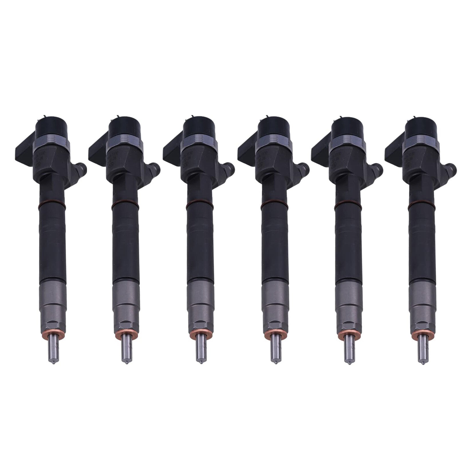 6PCS for Mercedes W211 E320 2005-2006 Common Rail Fuel Injector 0445110193