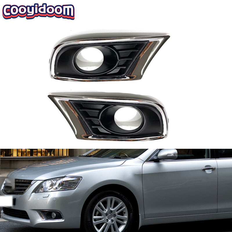 Pair front bumper fog lamp covers for Toyota for Camry AURION 2009 2010 2011