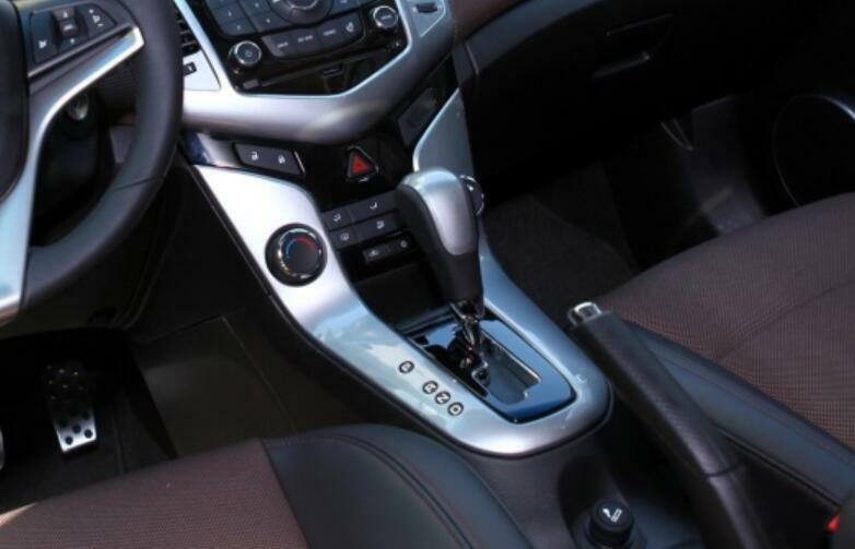 for Chevrolet for Cruze At 2010-15 Gloss Black Central Console Gear Shift Panel Trim