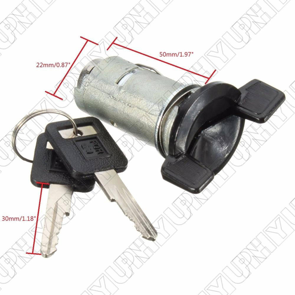 IGNITION SWITCH LOCK W/2 KEYS 12300443 /701398 FOR CHEVY for GMC GM for Buick for Cadillac