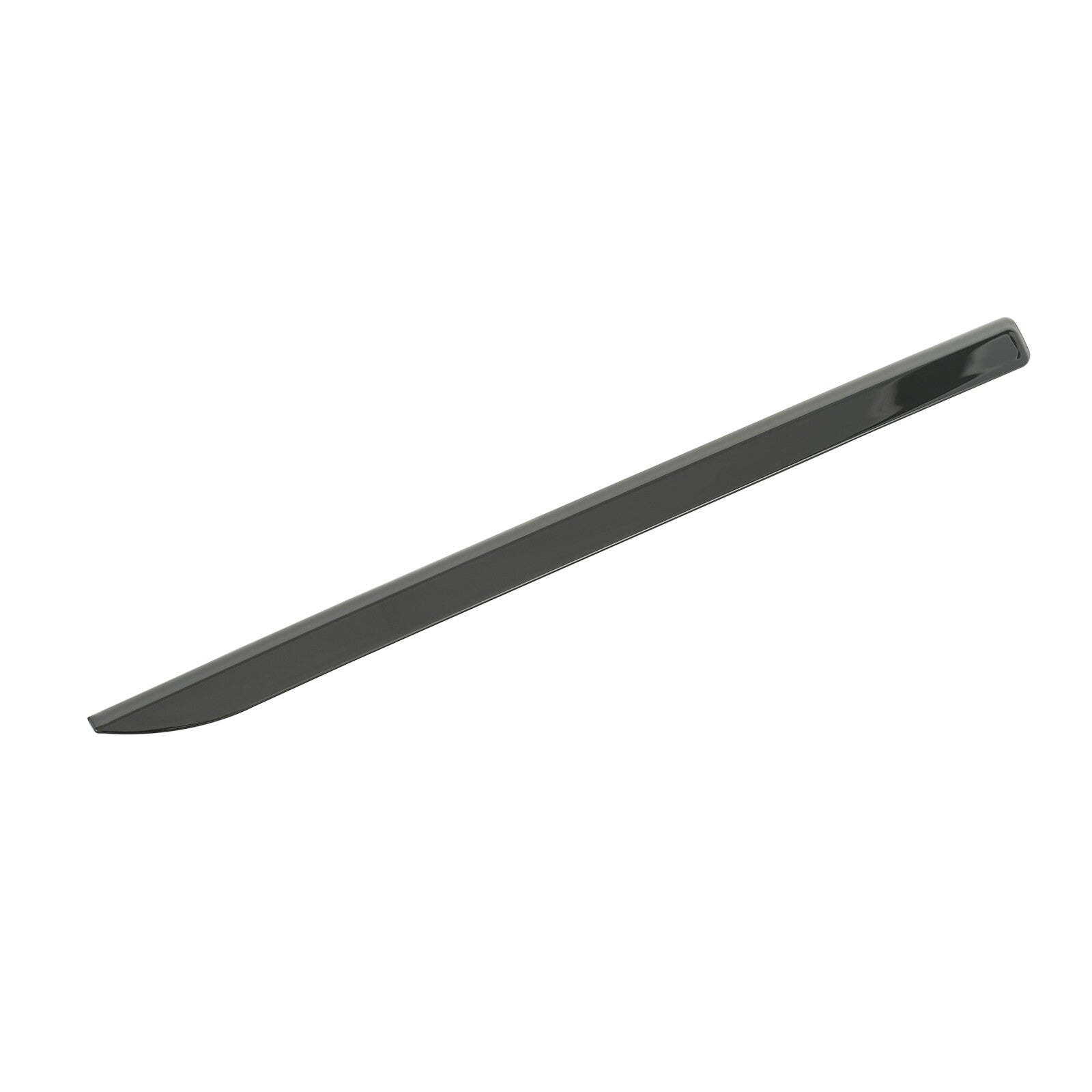 A pair of gloss piano black rear fender trim covers suitable for the 2023 for Range Rover .