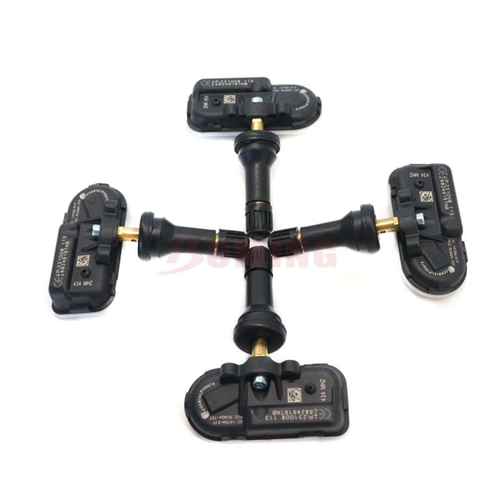 4x Tire Pressure Sensor TPMS 434MHz For 2014-2018 for RAM 1500 2500 3500 68249197AA