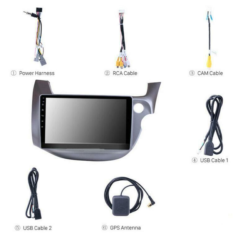 Car Radio Stereo GPS Navi For 2007-2013 for Honda Fit Right Hand Drive Android 8.1