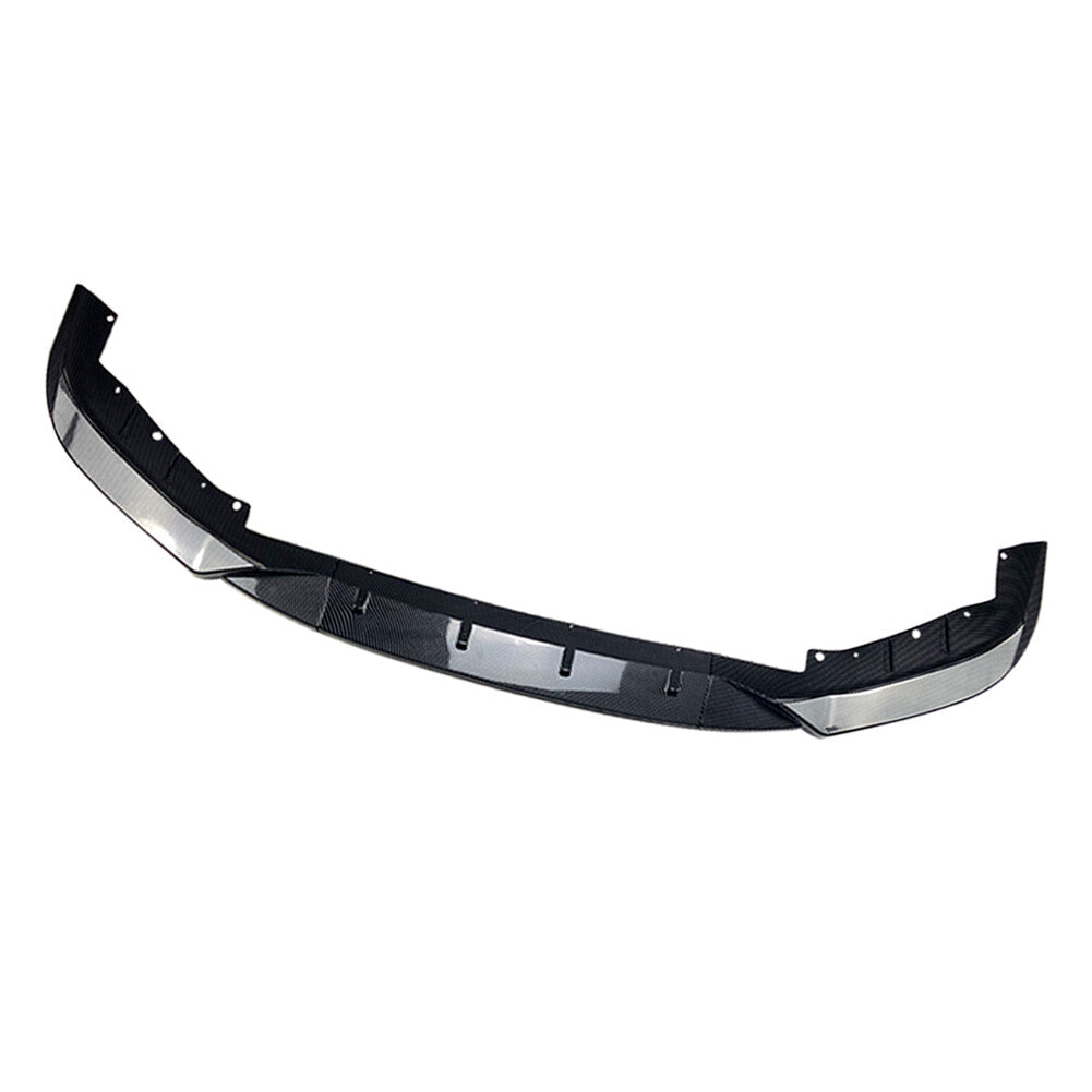 for BMW 5 Series G30 525i 530i 2017-20 Front Bumper Lip Spoiler Splitters Carbon