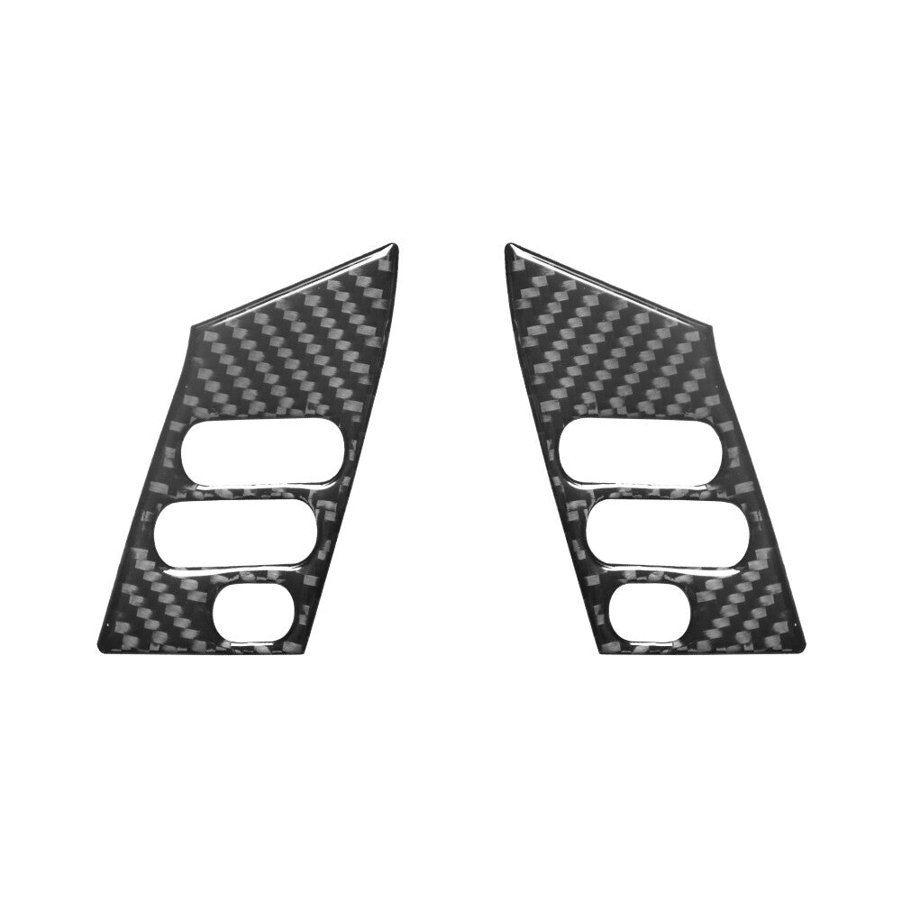 Carbon Fiber Steering Wheel Button Trim for LEXUS RX330 RX350 2004-2009 Type A