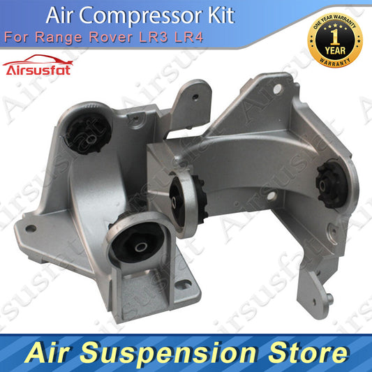 2x Fit for Range Rover LR3 LR4 Discovery 34 Air Suspension Compressor Brackets