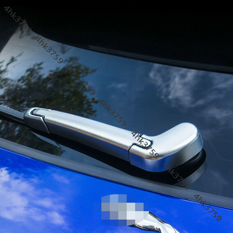 for Jaguar F-PACE 2016-2020 ABS Silver Rear Windowscreen Rain Wiper Cover Trim