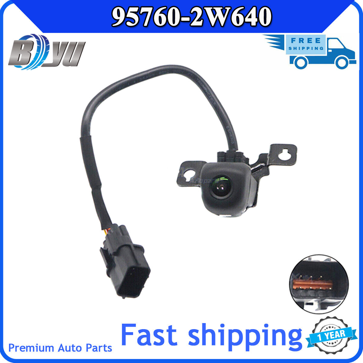 Rear 95760 - 2W640 View Backup Parking Assist Camera for Hyundai Santa Fe 2017 - 18