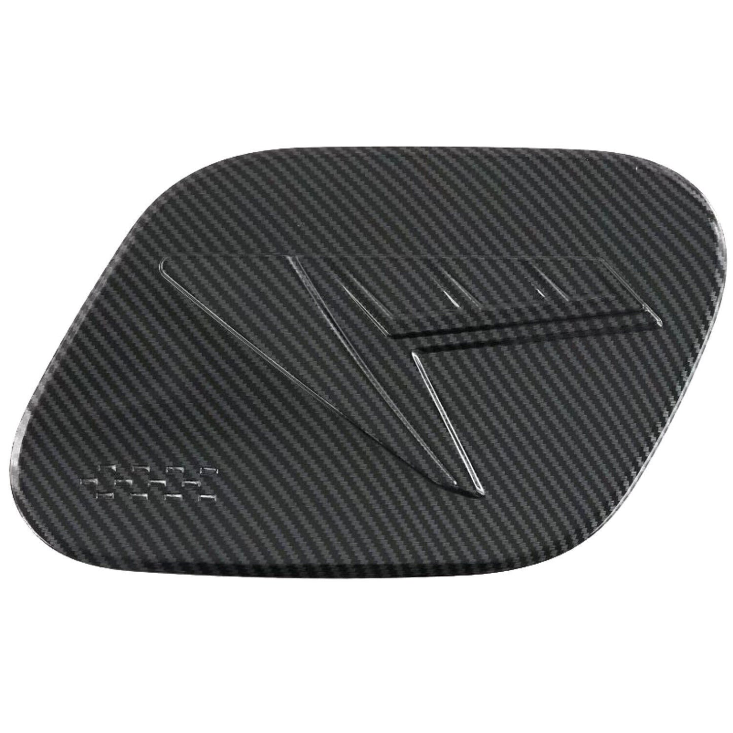 ABS Carbon Fiber Black Oil Fuel Tank Cap Cover Trim for Kia Sportage NQ5 23-2024