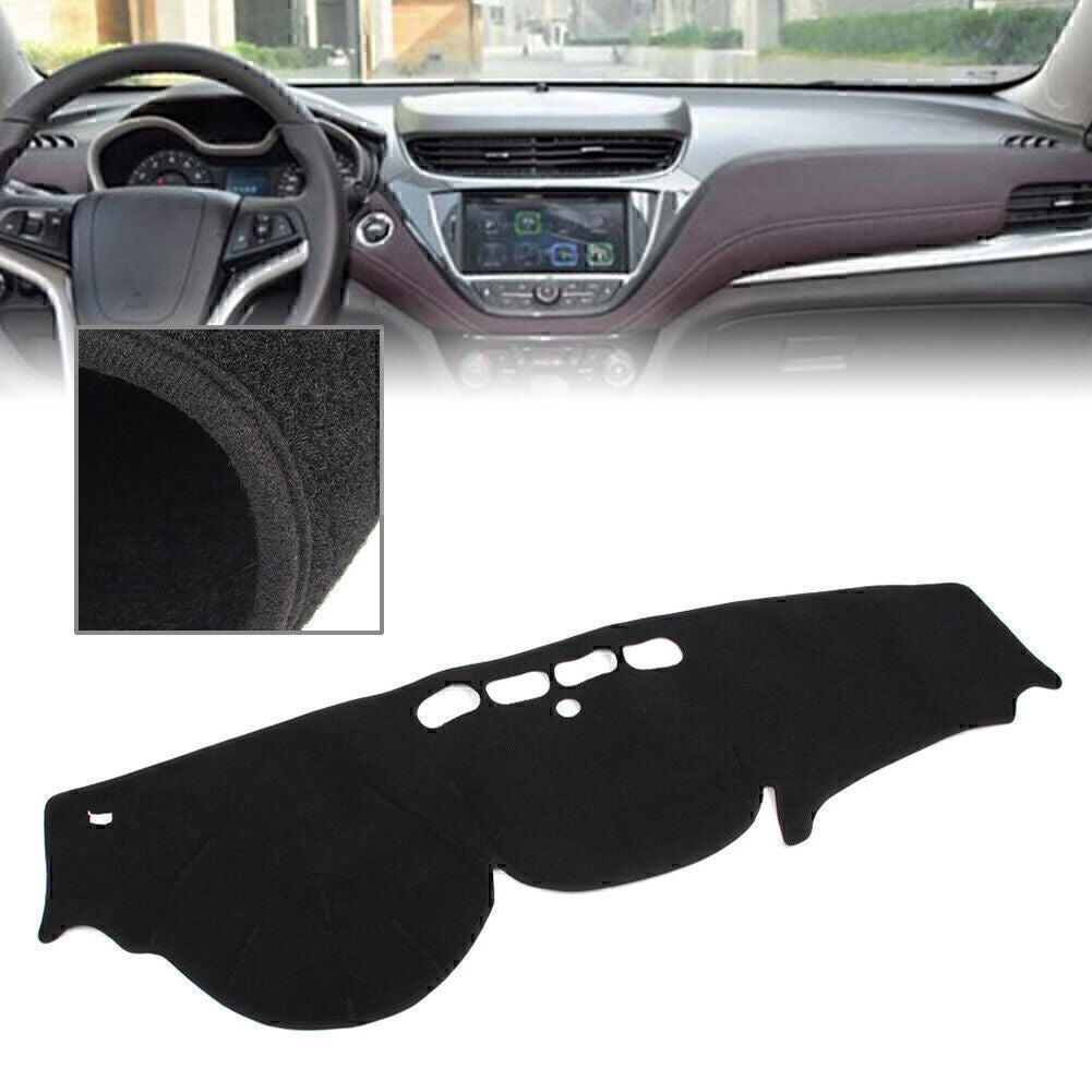 Dash Mat Dashboard Cover Dashmat For 2016-2017 for Chevrolet Malibu Black Polyester