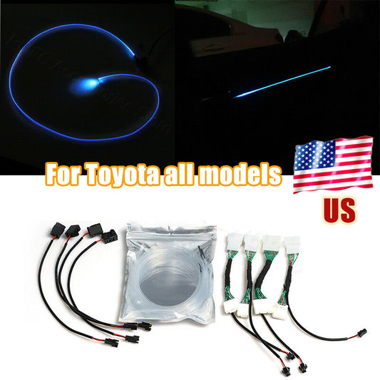 Atmosphere Light Interior LED Blue Dashboard Frame Lamp for Toyota for Camry 2018-20