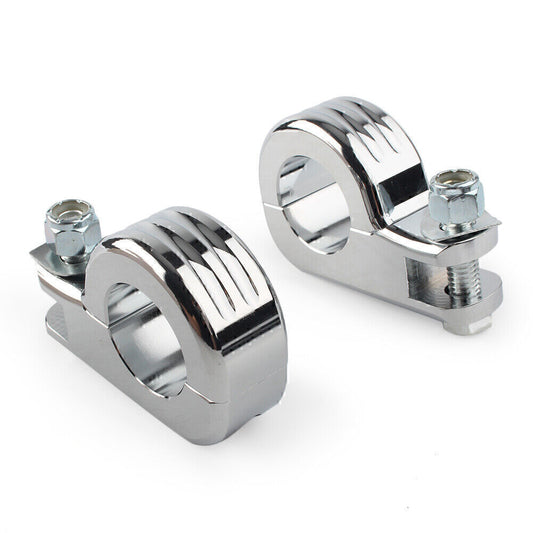 1.25 Highway Foot Peg Mounting for Harley Touring Road King Engine Bars Chrome