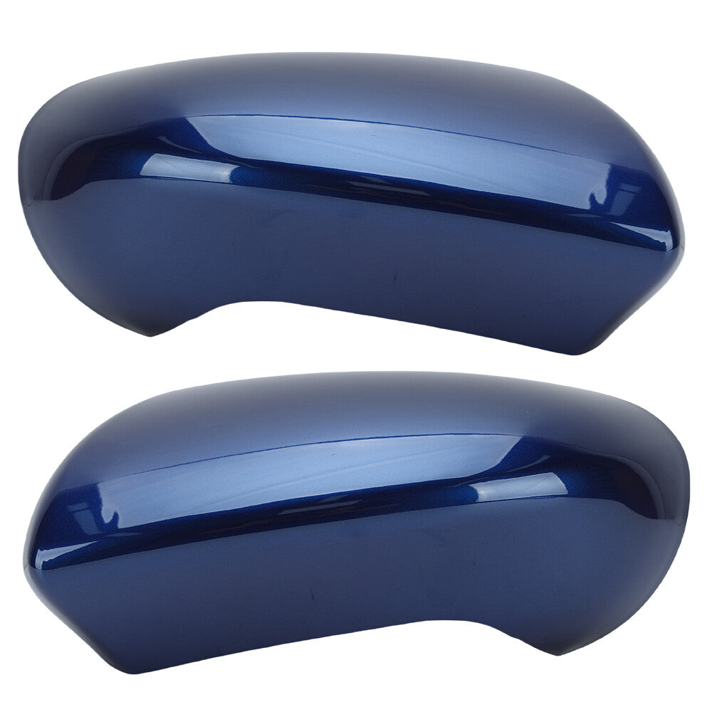 2¡Á F¨¹r for Nissan Dualis Qashqai J10 2007-2014 Kappen R¨¹ckspiegel Marineblau L+R