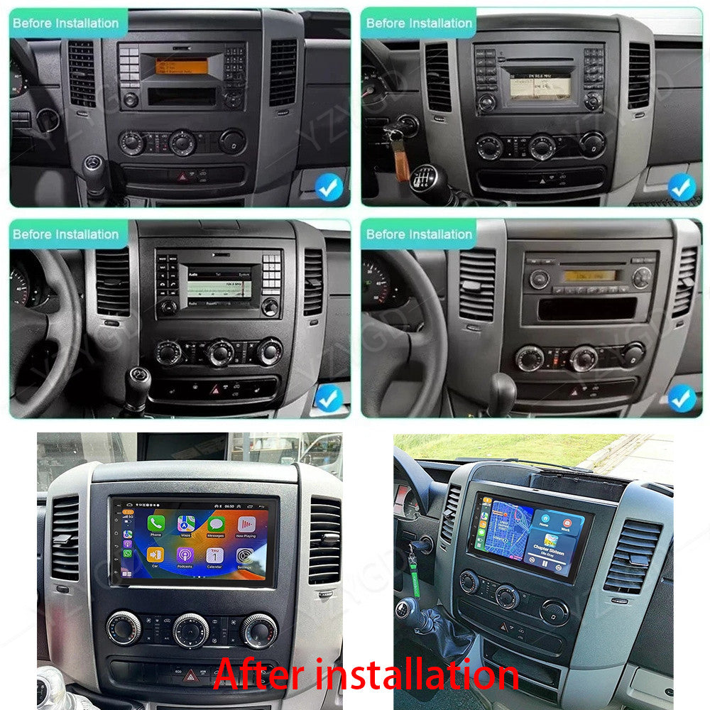 Android Car Radio for Freightliner Sprinter 2007-2018 CarPlay Stereo GPS Screen