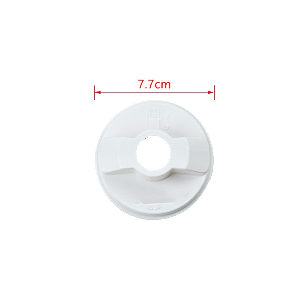 White Inner Fuel Tank Cap Door Gas Filler Cover for Jeep for Wrangler JK JL 2007-23