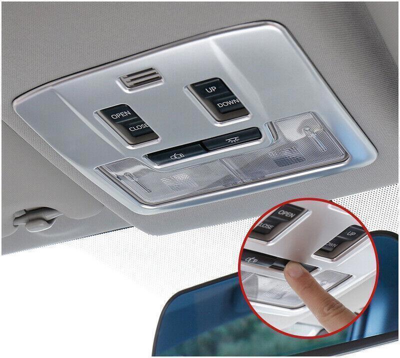 for Toyota RAV4 13-2018 Silver interior Front Reading Light Lamp Frame Trim 1X