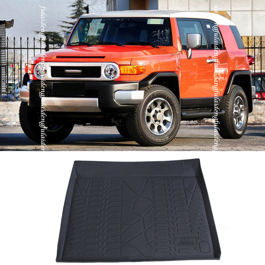 for Toyota FJ Cruiser 2007-2020 TPO Rear Trunk Cargo Floor Tray Liner Boot Mat
